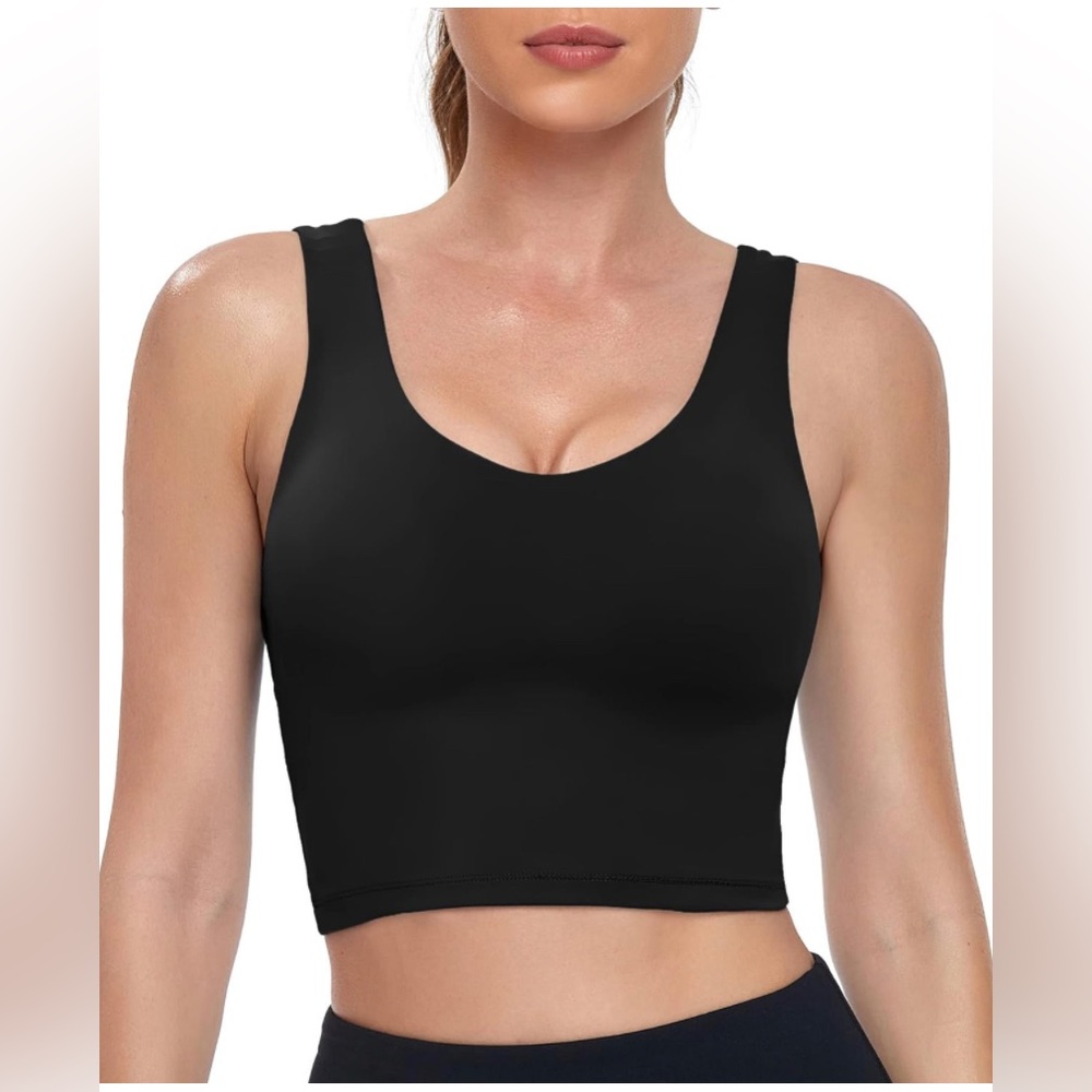 Byoauo Criss Cross Workout Crop Top